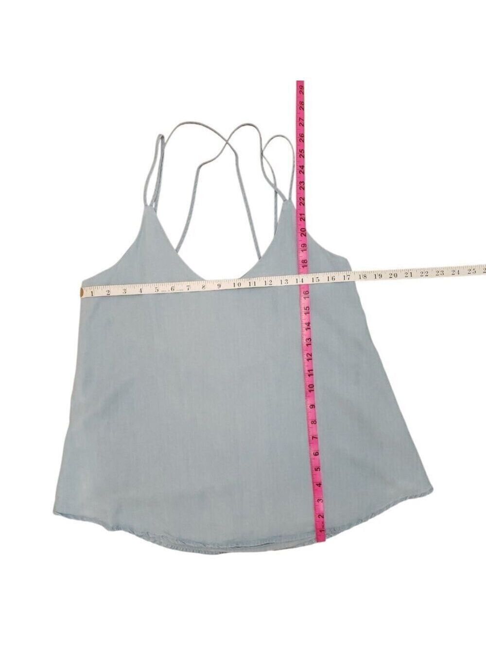 Women's Thread and Supply Light Blue Tank Top, Size L - Picture 6 of 7